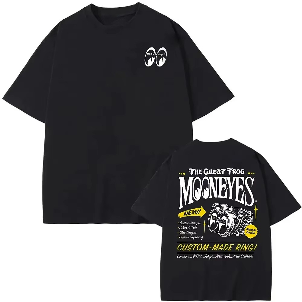 Motorcycle Gear Logo - 2025 New Mooneyes Moon Gear Speed