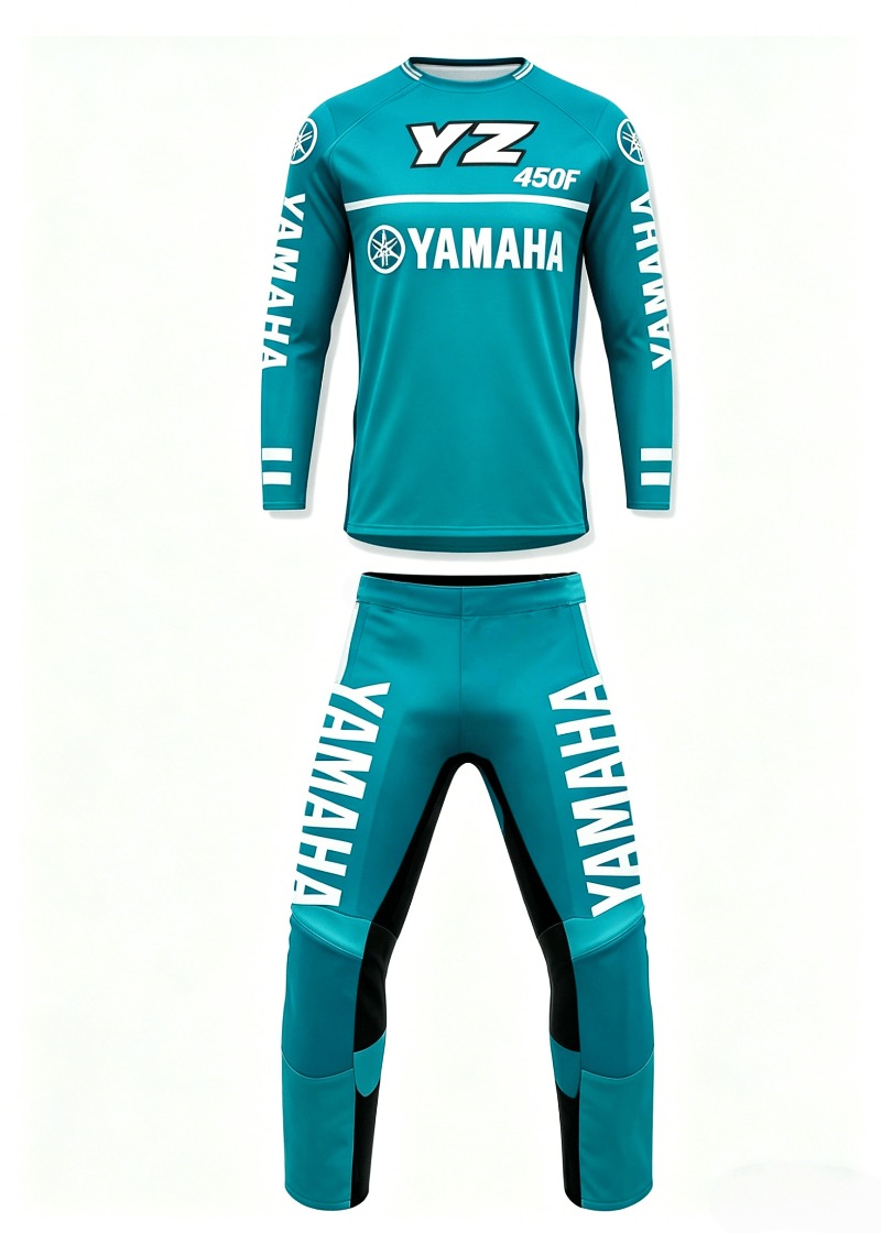 Motorcycle Gear For Summer - Summer Yamaha Fashion Trend in Blue