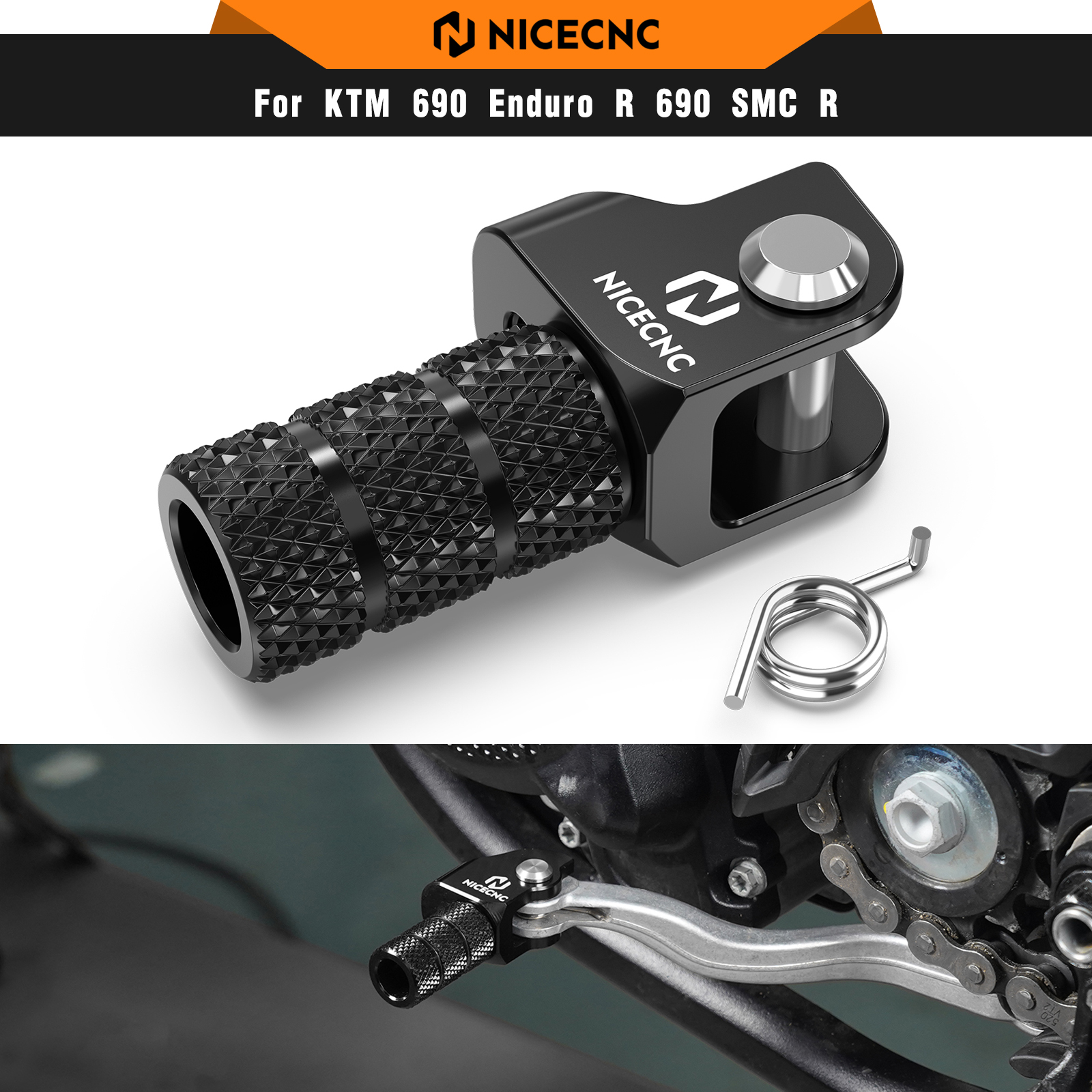 Motorcycle Gear Adventure - NICECNC Motorcycle Adjustable Gear Shift Lever