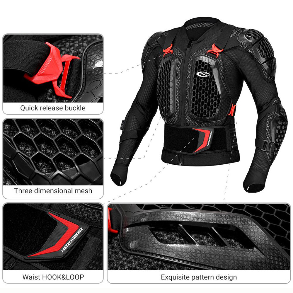 Summer Motorcycle Armor Jacket - огляд і ціна Gearx Motorcycle Jacket