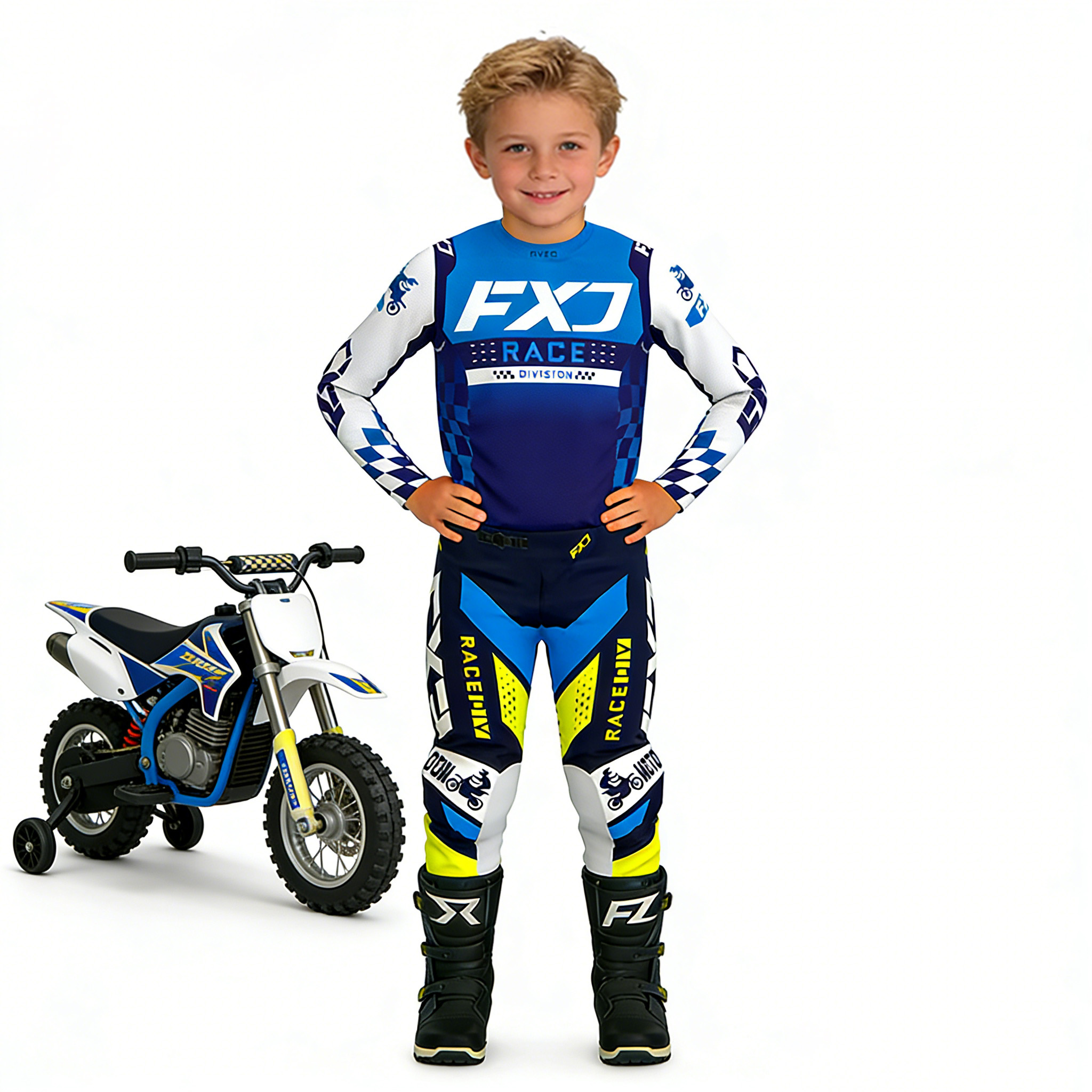 motocross child set Motorcycle - огляд і ціна Motorcycle Gear For Kids