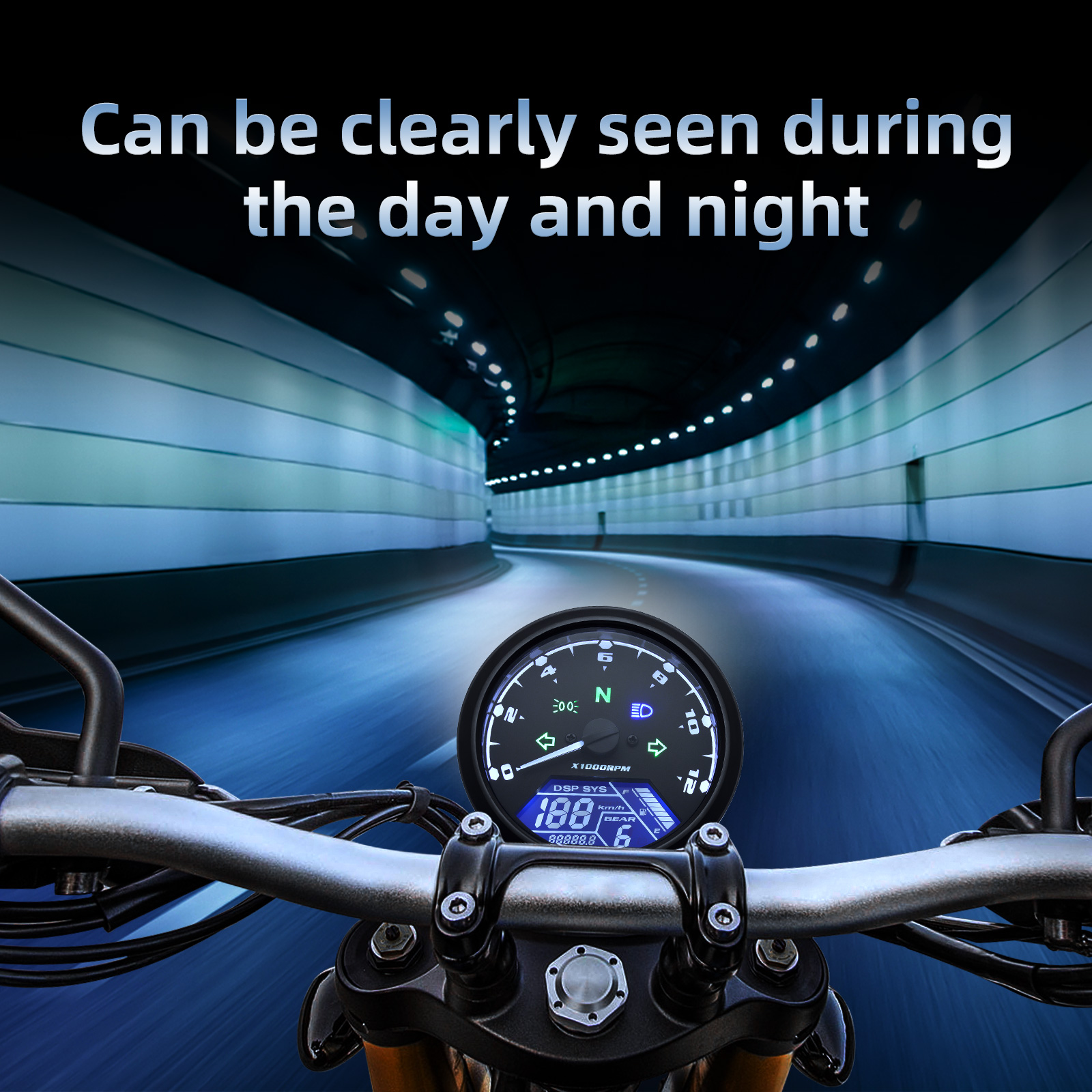 Universal Motorcycle Meter Spe - огляд і ціна Motorcycle Gear Selector
