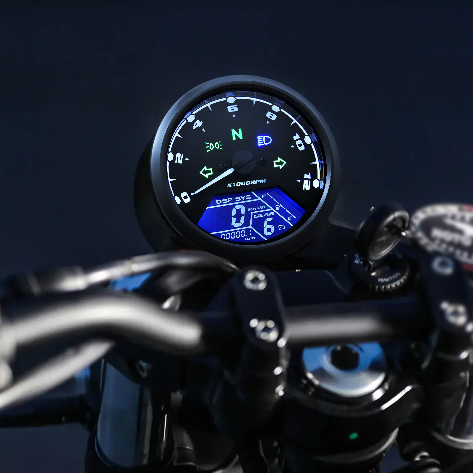 Universal Motorcycle Meter Spe - огляд і ціна Motorcycle Gear Selector