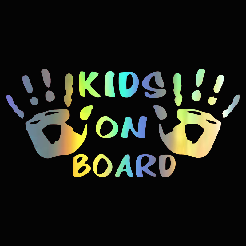 3D Car Sticker KIDS ON BOARD C - огляд і ціна Motorcycle Gear For Kids