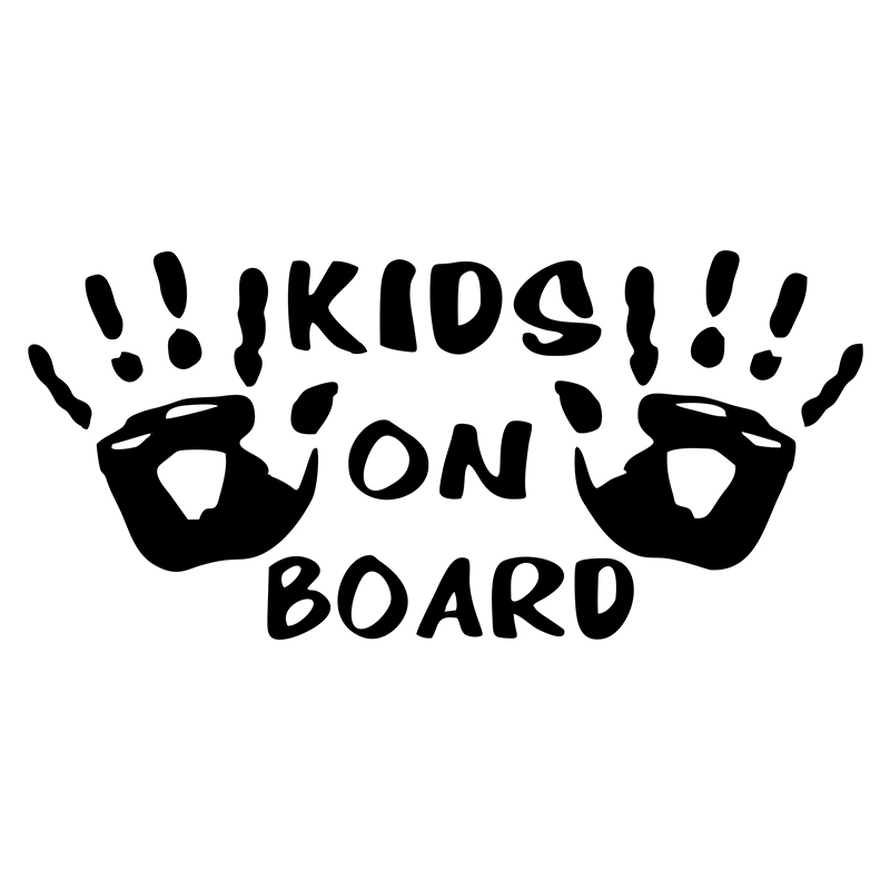 3D Car Sticker KIDS ON BOARD C - огляд і ціна Motorcycle Gear For Kids