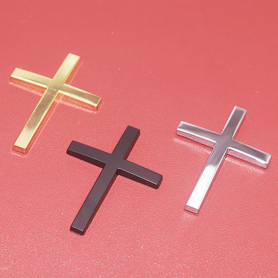 Black Silver Gold Cross Chrome - огляд і ціна Motorcycle Gear Logo