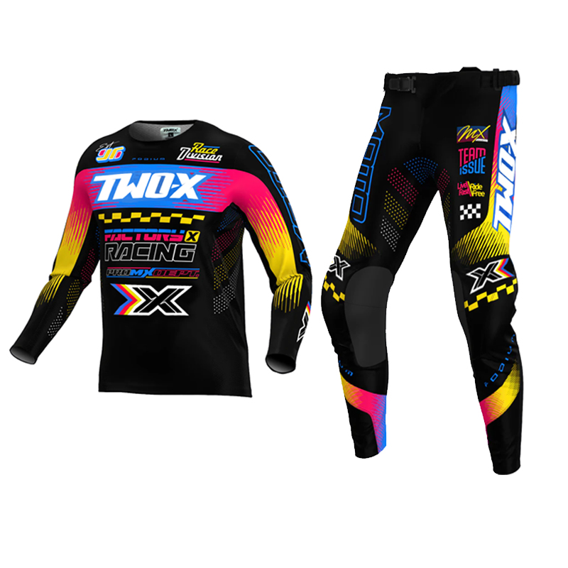 4 Color Two-X Podium 4-Way Dir - огляд і ціна Motorcycle Gear Bundle