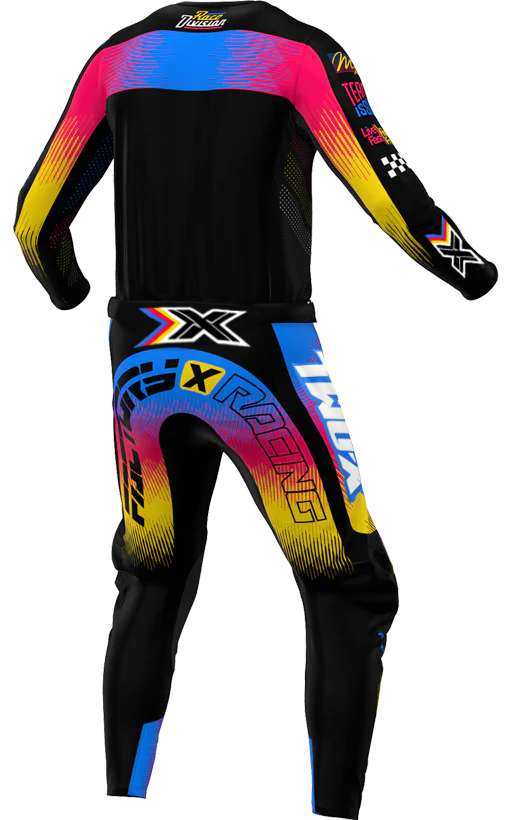 4 Color Two-X Podium 4-Way Dir - огляд і ціна Motorcycle Gear Bundle