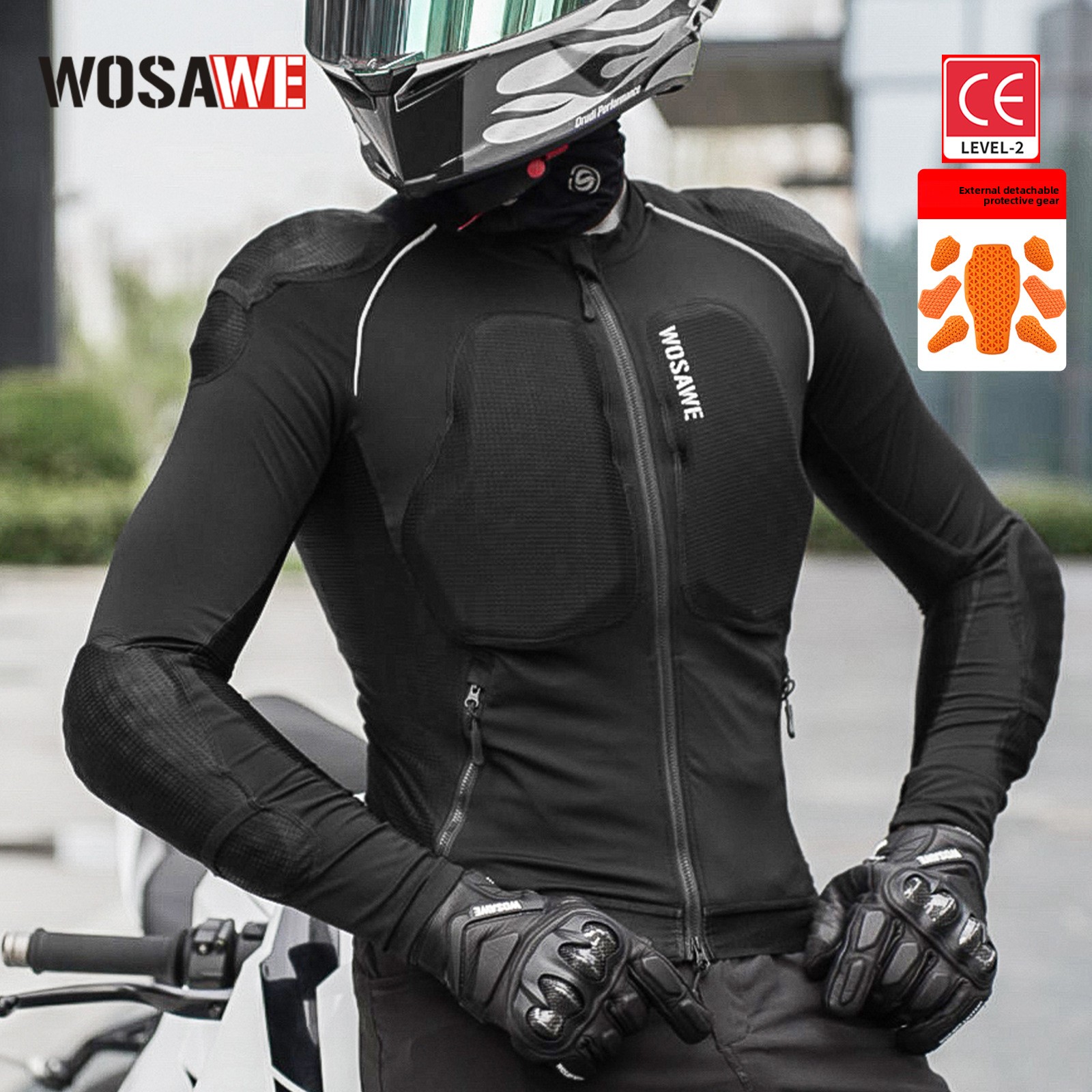 WOSAWE Men Motorcycle Racing J - огляд і ціна Gearx Motorcycle Jacket