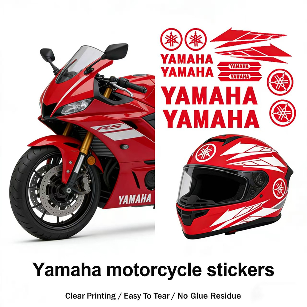For Yamaha Motorcycle Stickers - огляд і ціна Motorcycle Gear Logo