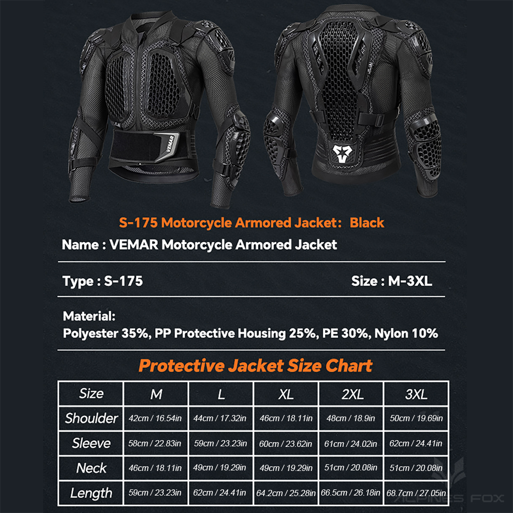 VEMAR 2025 Men New Motorcycle  - огляд і ціна Gearx Motorcycle Jacket