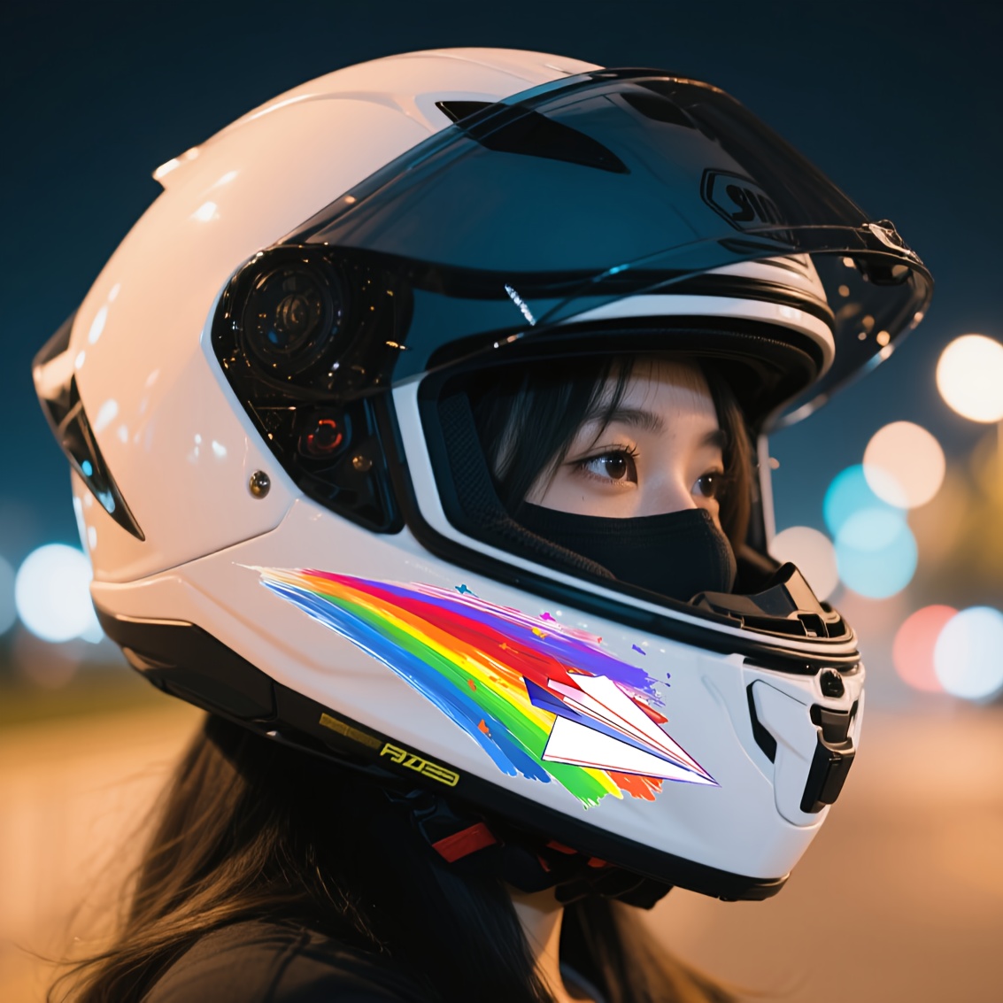 Motorcycle Helmet Stickers, 2  - огляд і ціна Motorcycle Gear Pattern