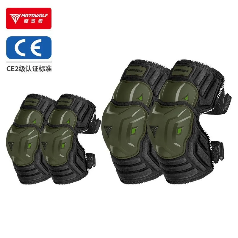 Motowolf 4Pcs/set Knee Elbow P - огляд і ціна Motorcycle Gear Adventure