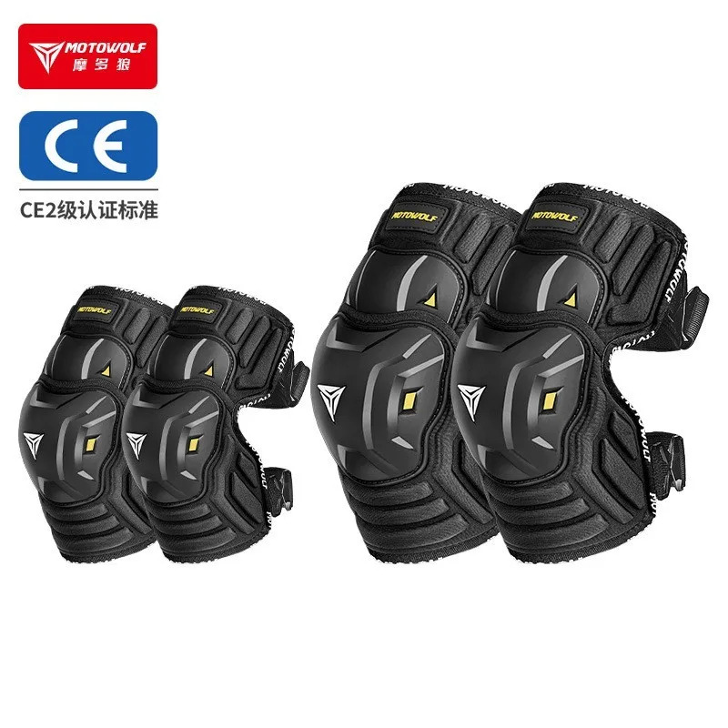 Motowolf 4Pcs/set Knee Elbow P - огляд і ціна Motorcycle Gear Adventure