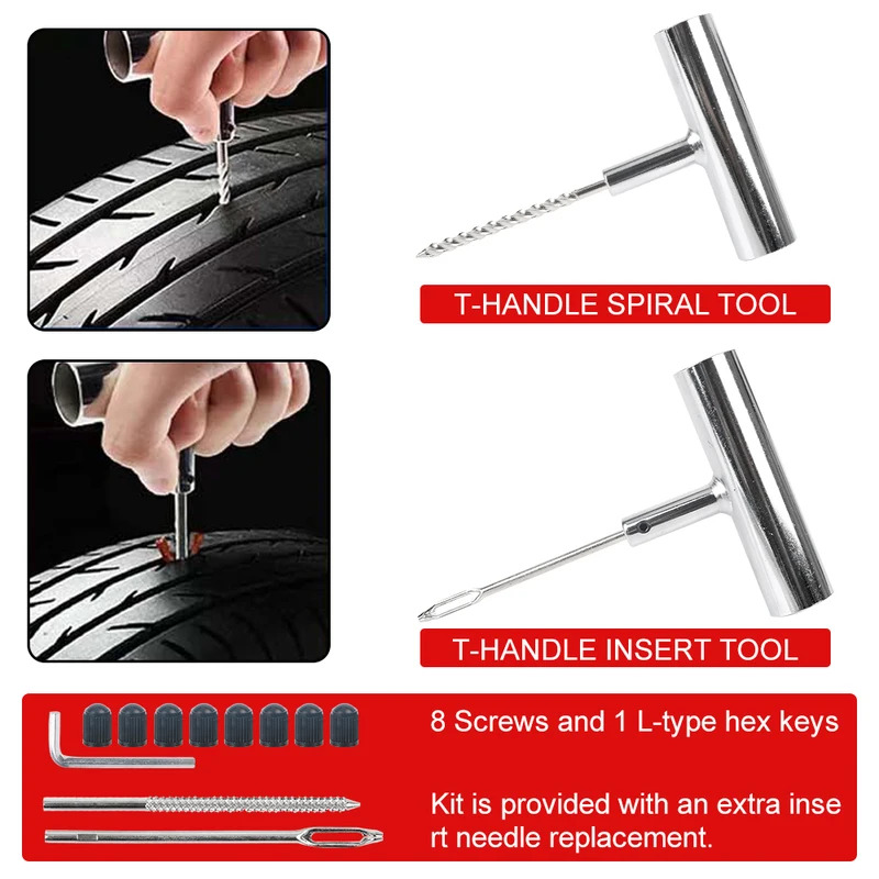 Tyre Repair Kit Puncture Plug  - огляд і ціна Motorcycle Gear Jammer