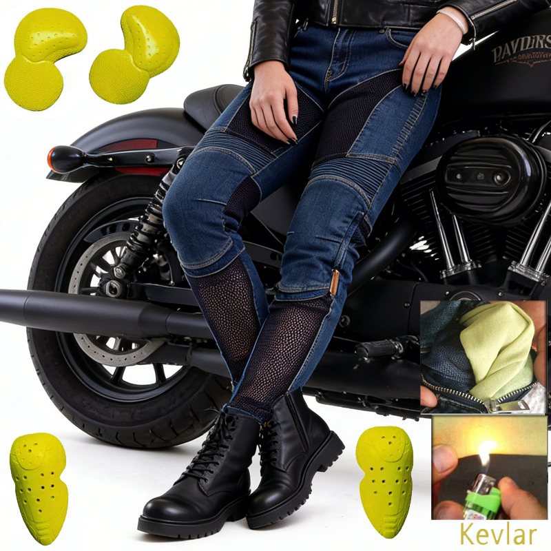 Summer Riding Pants Women Kevl - огляд і ціна Motorcycle Gear For Summer