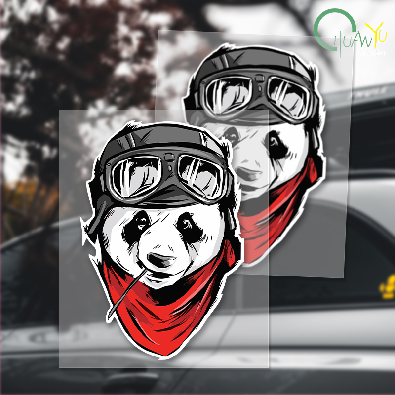 Panda bicycle cartoon car stic - огляд і ціна Motorcycle Gear Pattern