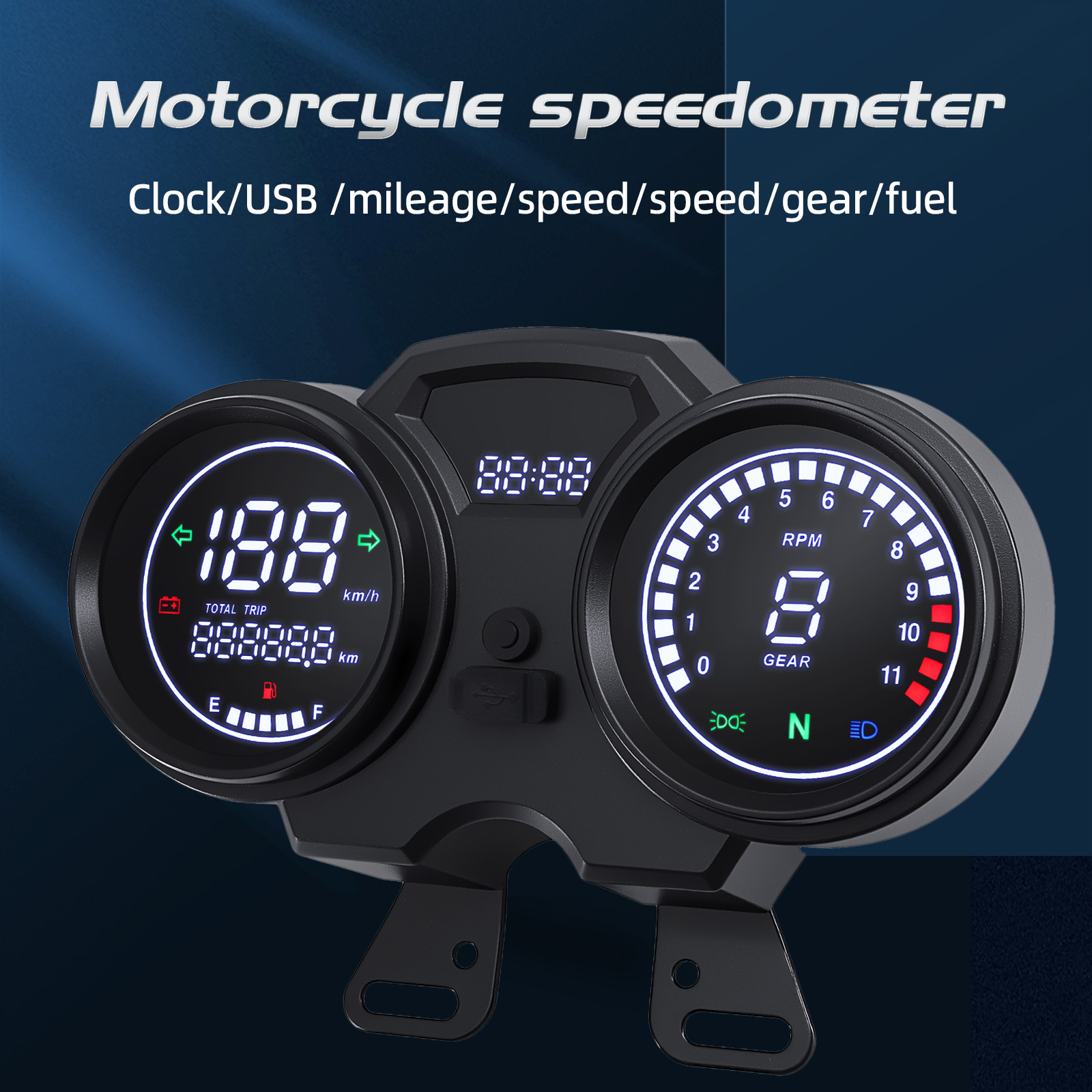 AD Motorcycle Digital Board Un - огляд і ціна Motorcycle Gear Jammer