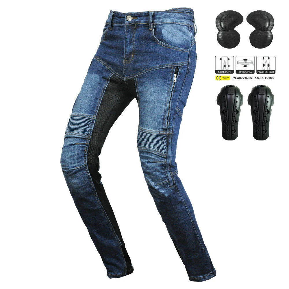 Motorcycle Jeans Breathable Hi - огляд і ціна Motorcycle Gear For Summer