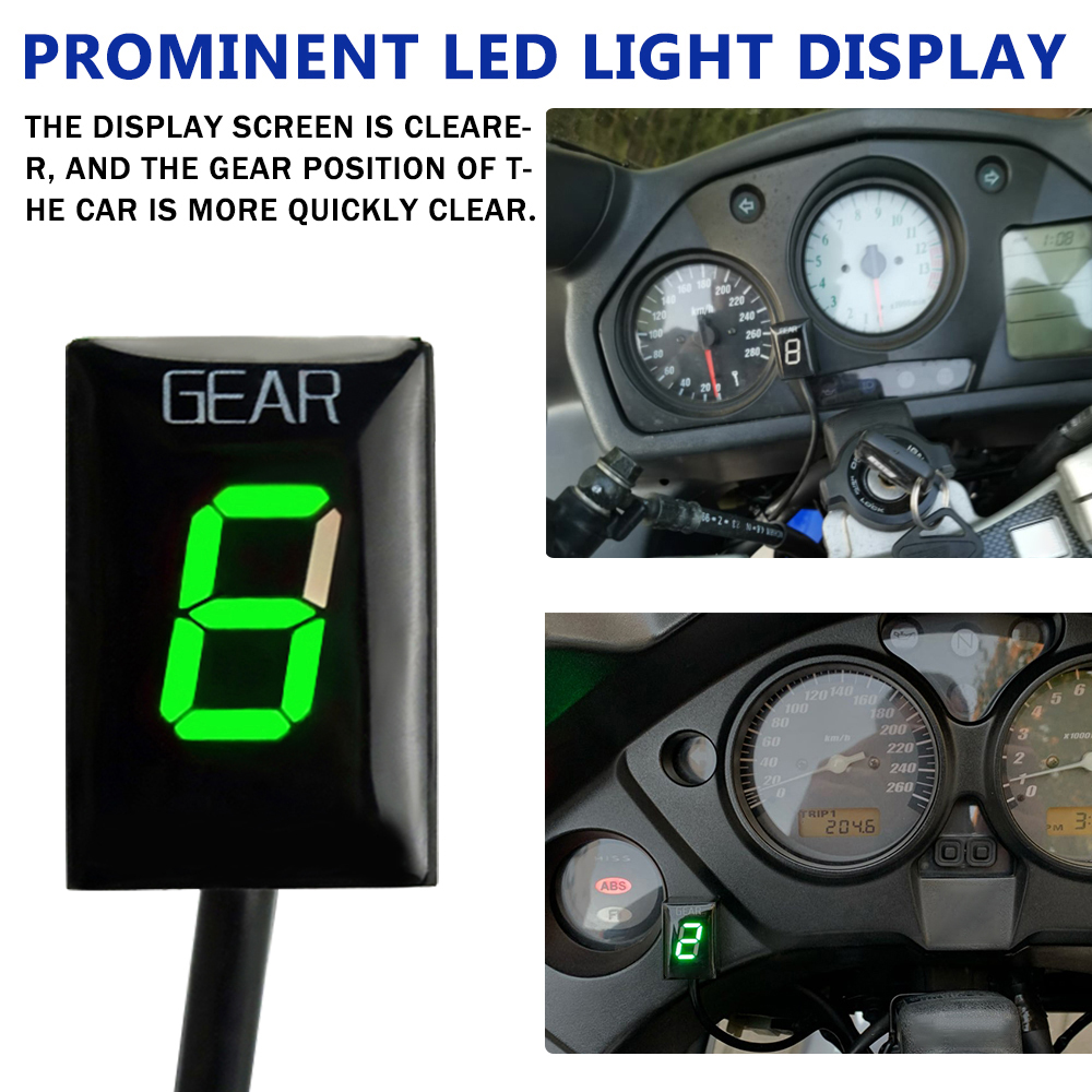 Gear Indicator Counter Speed D - огляд і ціна Motorcycle Gear Jammer