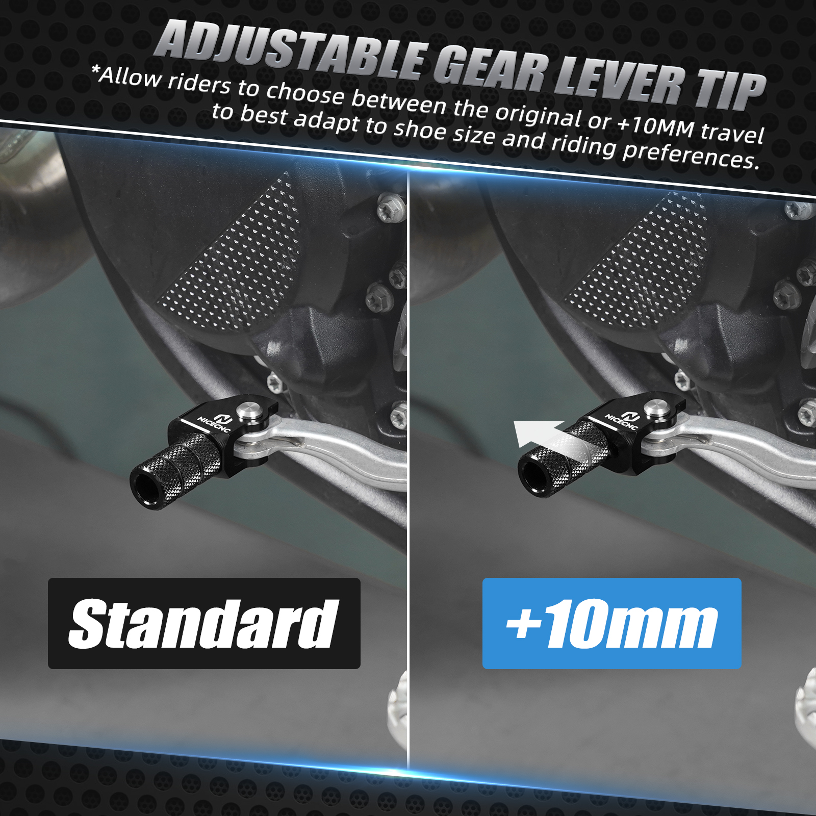 NICECNC Motorcycle Adjustable  - огляд і ціна Motorcycle Gear Adventure