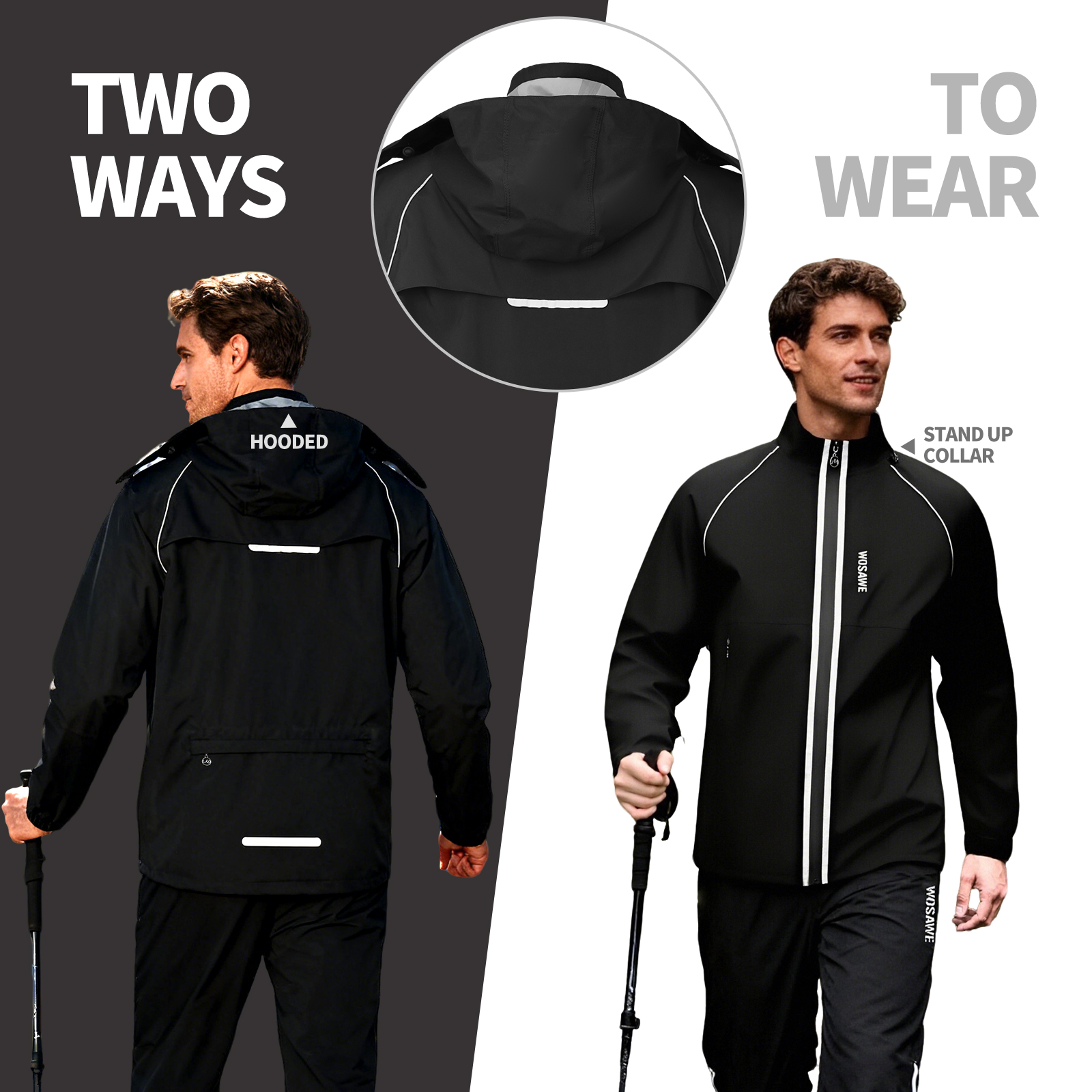 WOSAWE Reflective Motorcycle R - огляд і ціна Gearx Motorcycle Jacket