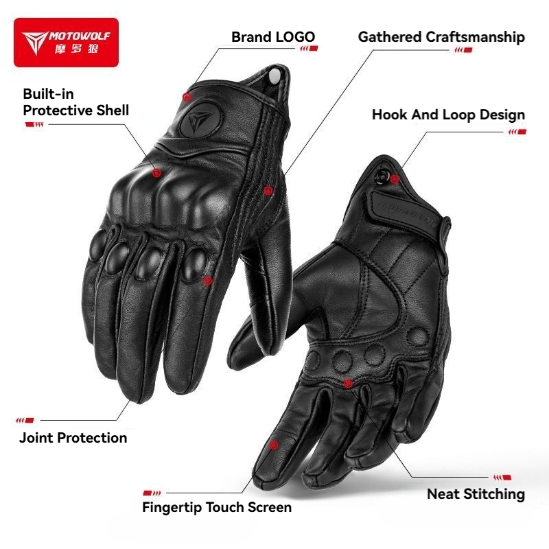 MOTOWOLF Motorcycle Gloves Men - огляд і ціна Motorcycle Gear Adventure